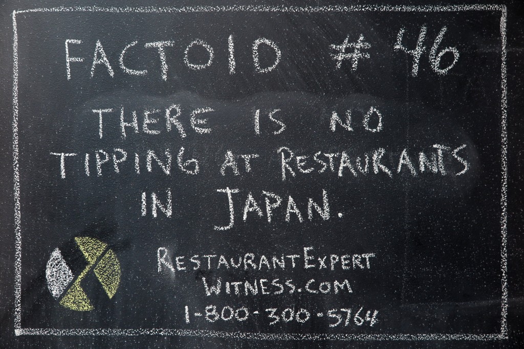 Restaurant Expert Witness - Factoid #46