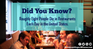How Many People Die Per Day in Restaurants