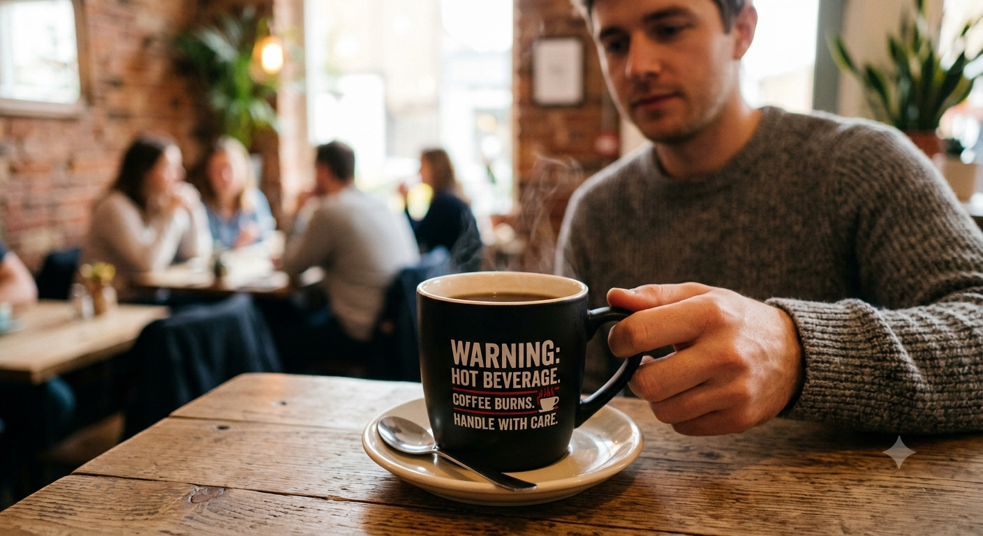 hot coffee burn lawsuit warning cup